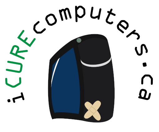 i cure computers .ca logo